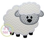 Lamb Applique | Machine Embroidery Designs by JuJu