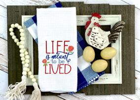 Motivational Word Art 2 | Machine Embroidery Designs by JuJu
