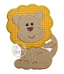 Lion Applique | Machine Embroidery Designs by JuJu