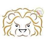 Lion Mascot Embroidery | Machine Embroidery Designs by JuJu