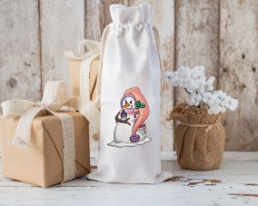 Little Bird Whimsy Snowman | Machine Embroidery Designs by JuJu
