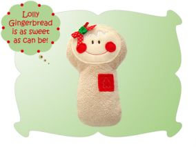 Lolly Gingerbread Dolly | Machine Embroidery Designs by JuJu
