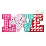 Heart LOVE 2 Applique | Machine Embroidery Designs by JuJu