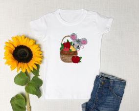 Fall Mice Applique | Machine Embroidery Designs by JuJu