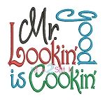 Mr Good Lookin' Is Cookin' | Machine Embroidery Designs by JuJu