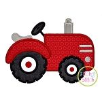 Old Fashioned Tractor Applique | Machine Embroidery Designs by JuJu