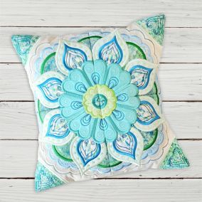 ITH Olivia Pillow | Machine Embroidery Designs by JuJu