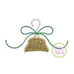 Ornament Topper 2 ZigZag Applique | Machine Embroidery Designs by JuJu