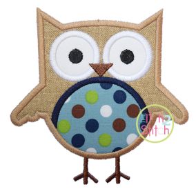 Owl 3 Applique | Machine Embroidery Designs by JuJu
