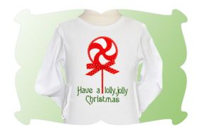 Lolly Jolly Christmas Applique | Machine Embroidery Designs by JuJu