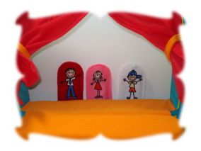 Finger Puppet Family 1 | Machine Embroidery Designs by JuJu