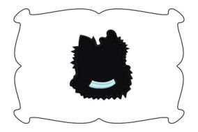 Pomeranian Applique | Machine Embroidery Designs by JuJu