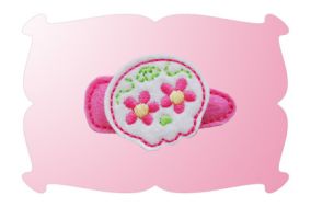 Sweet Sugar Skull Snap Clip Mini | Machine Embroidery Designs by JuJu
