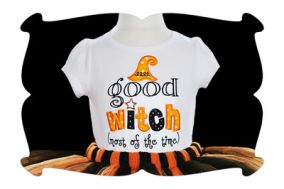 Good Witch Applique | Machine Embroidery Designs by JuJu