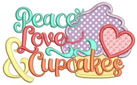 Sweet Kitchen Word Art Machine Embroidery Designs by JuJu