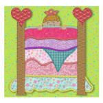 Lil Princess Applique Machine Embroidery Designs by JuJu