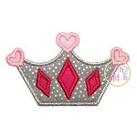 Princess Crown Applique | Machine Embroidery Designs by JuJu