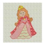 Sweet Princess Machine Embroidery Designs by JuJu
