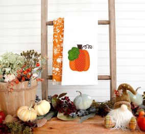 Pumpkin | Machine Embroidery Designs by JuJu