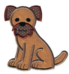 Top Dogs Applique Set 1 Machine Embroidery Designs by JuJu