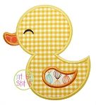 Rubber Duck Applique | Machine Embroidery Designs by JuJu