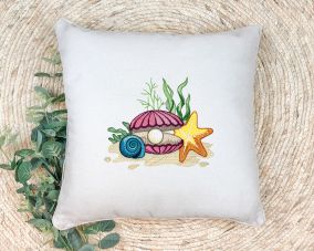 Sea Shell Splendor 1 | Machine Embroidery Designs by JuJu
