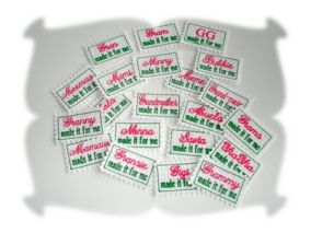 Lil Label Iron Ons Set 2
