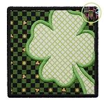 Shamrock Box Applique | Machine Embroidery Designs by JuJu
