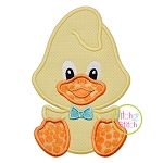Sitting Duck Boy Applique | Machine Embroidery Designs by JuJu