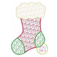 Stocking Motif Embroidery | Machine Embroidery Designs by JuJu
