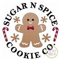 Sugar N Spice Baking Co Embroidery | Machine Embroidery Designs by JuJu