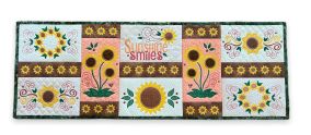 ITH Sunflower Table Runner | Machine Embroidery Designs by JuJu