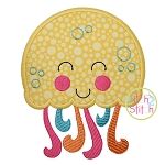 Sweet Jellyfish Applique | Machine Embroidery Designs by JuJu