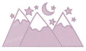 Sweet Nature Sketch 1 Machine Embroidery Designs by JuJu