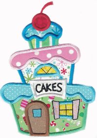 Sweet Shoppes Applique Machine Embroidery Designs by JuJu 
