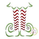 Swirly Elf Legs Embroidery | Machine Embroidery Designs by JuJu