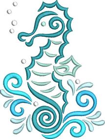 Swirly Nautical Machine Embroidery Designs by JuJu