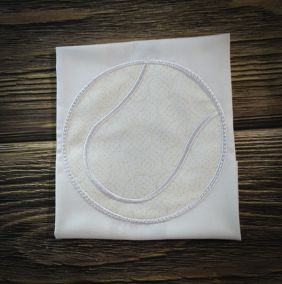 Tennis Ball | Machine Embroidery Designs by JuJu