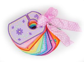 Girl Closet Organizers | Machine Embroidery Designs by JuJu