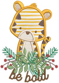 Be Kind Critters Applique 5 Machine Embroidery Designs by JuJu 