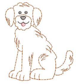Top Dogs Vintage Stitch Machine Embroidery Designs by JuJu