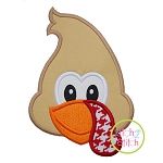 Turkey Face Boy Applique | Machine Embroidery Designs by JuJu