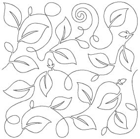 Vine 3 End-to-End Quilting | Machine Embroidery Designs by JuJu