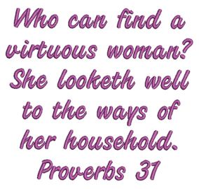 Virtuous Woman