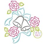 Wedding Bells Embroidery | Machine Embroidery Designs by JuJu