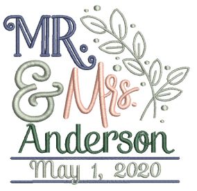 Wedding Templates 3 Machine Embroidery Designs by JuJu