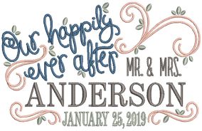 Wedding Templates 4 Machine Embroidery Designs by JuJu