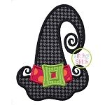 Whimsical Witch Hat Applique | Machine Embroidery Designs by JuJu