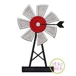 Windmill Applique | Machine Embroidery Designs by JuJu