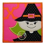 Witch Box Applique | Machine Embroidery Designs by JuJu
